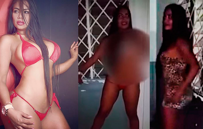 Twitter. La modelo Katherín Martínez.