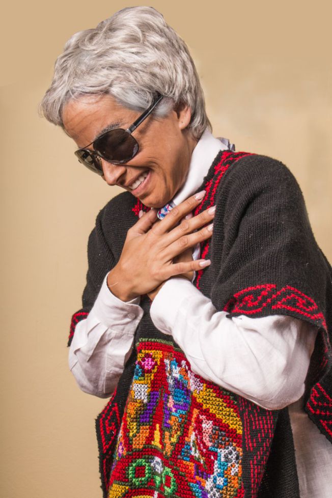 Facebook. Majida Issa en su papel de Chavela Vargas.