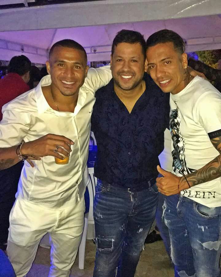 Macnelly Torres, Luis Ángel Díaz y Dayro Moreno.