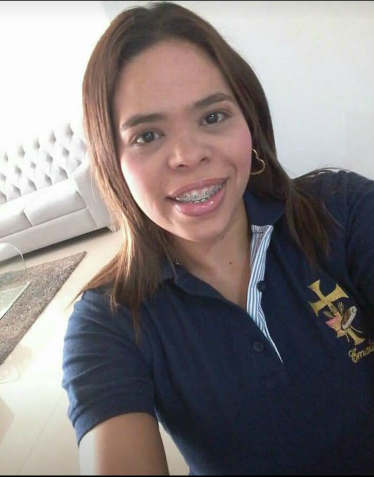 Katherin Moreno Castillo, víctima fatal del accidente.