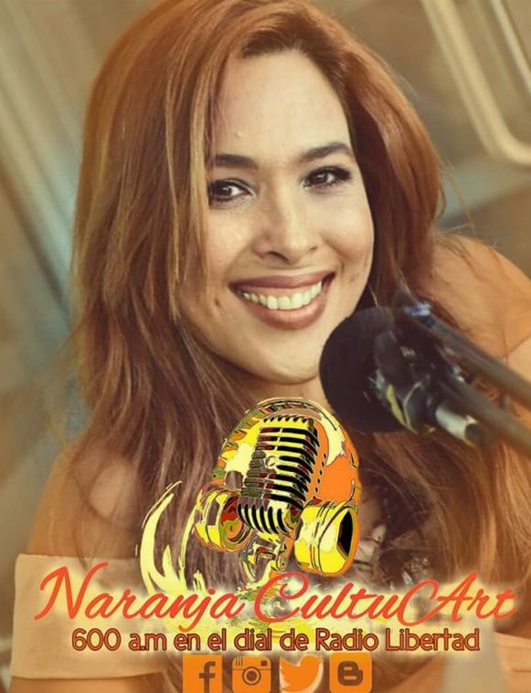 La poeta Adriana Acosta.