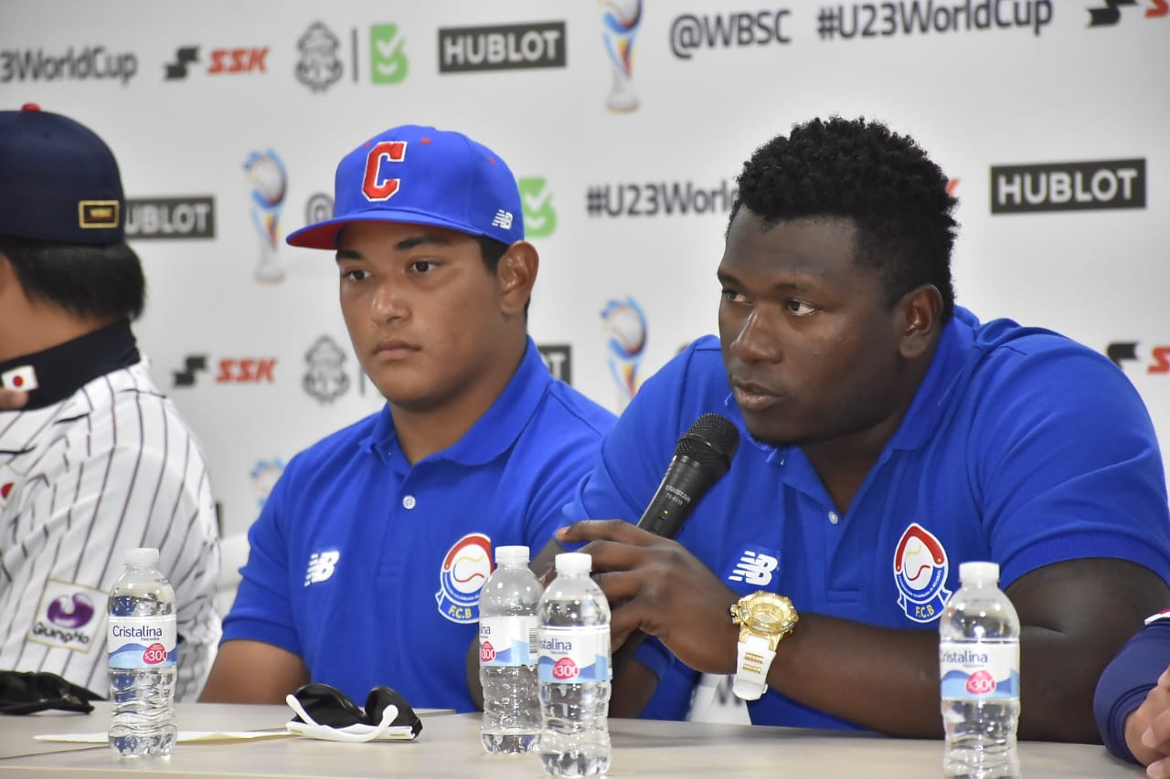 El manager de Colombia, Jair Fernández.