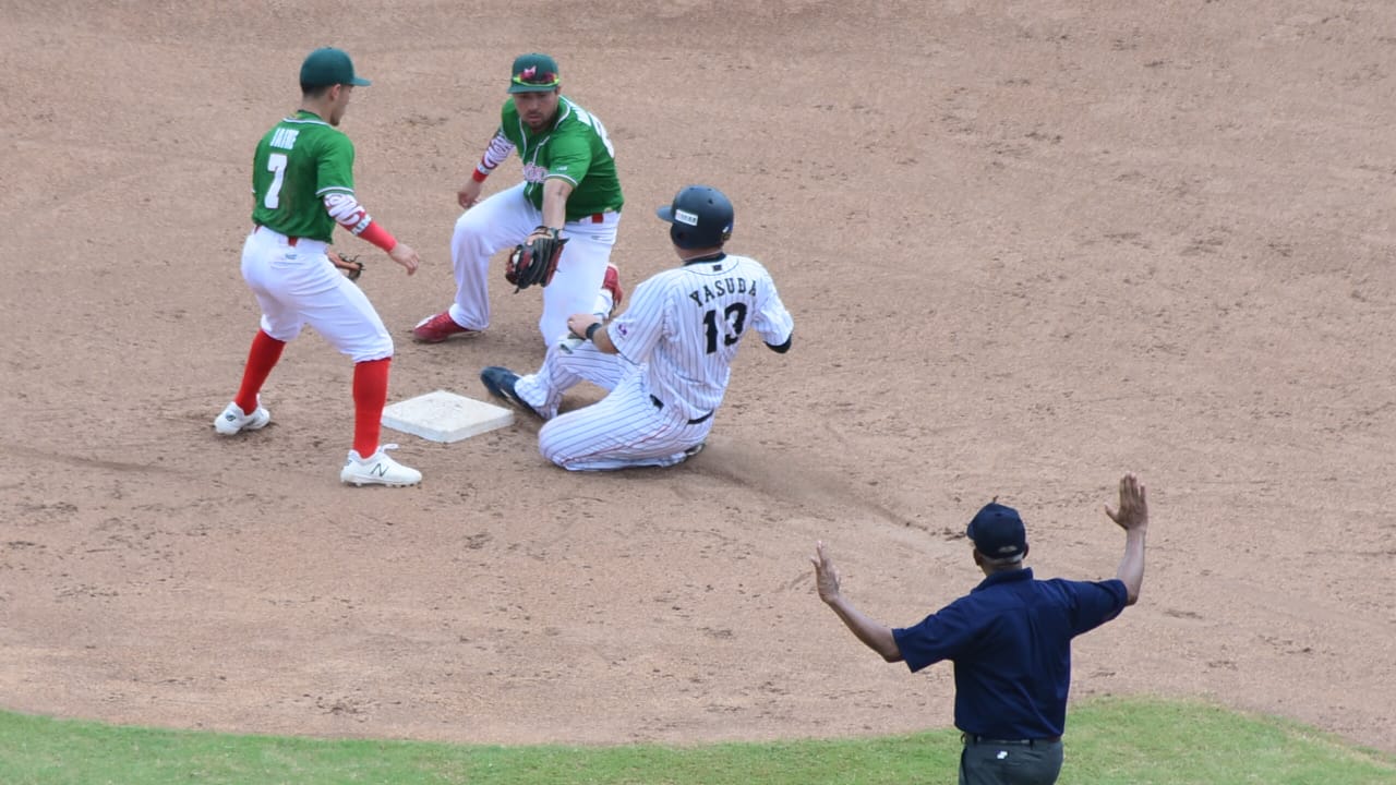 Cristian Mercado Imagen del duelo entre Japón y México.