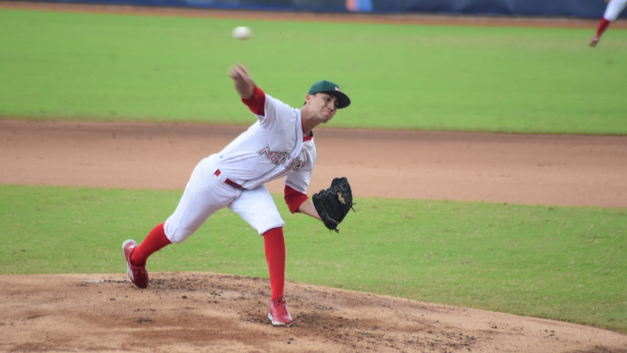 Cristian Mercado Imagen del juego entre México y Sudáfrica.
