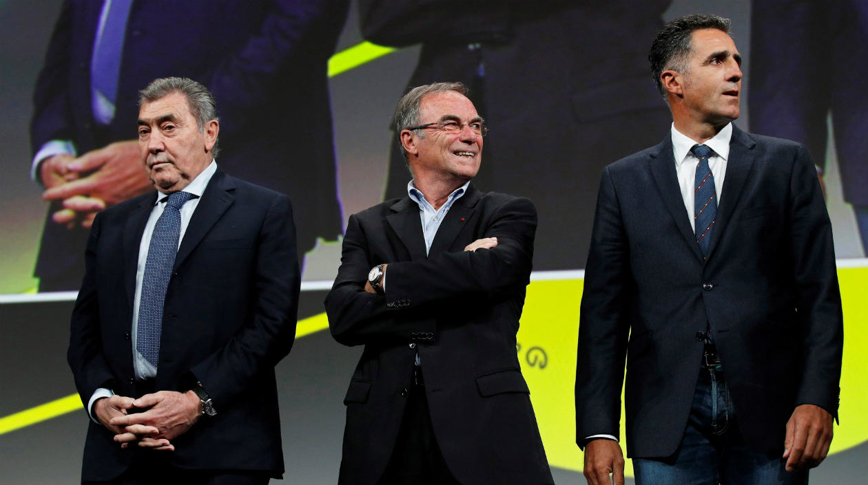 Los homenajeados del próximo año serán el belga Eddy Merckx, el francés Bernard Hinault y el español Miguel Induráin.