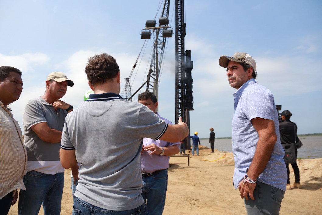 El Alcalde Alejandro Char destacó el avance de las obras.