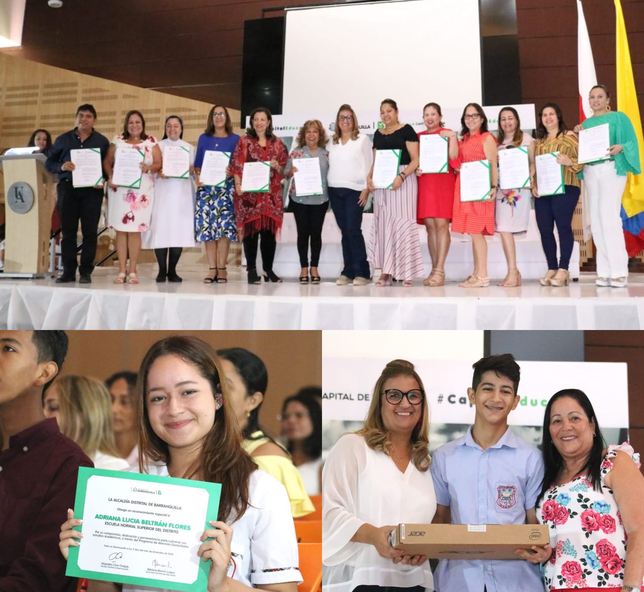 Los destacados en la educación del distrito de Barranquilla.