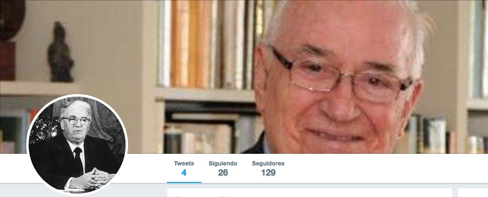 Perfil utilizado en la cuenta de Twitter.