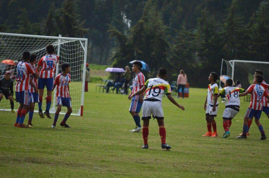 Acción del partido final.