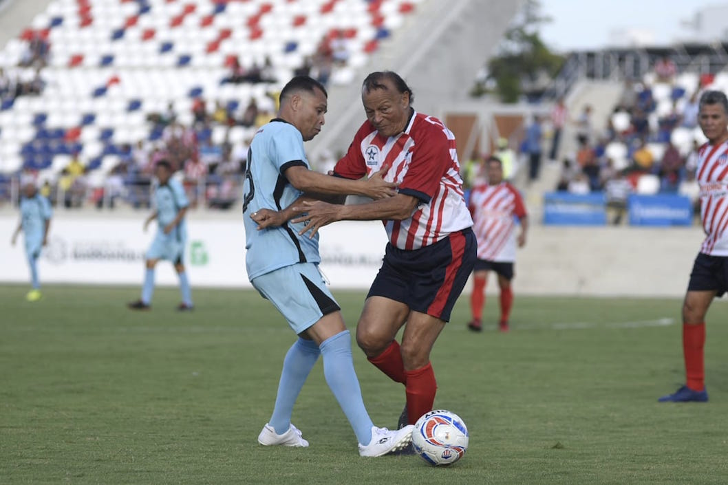 Gabriel Berdugo en pleno juego de las estrellas.