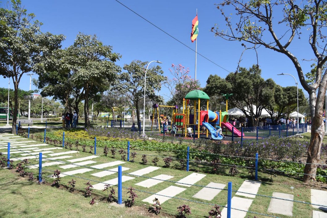 Panorámica del parque de la Aviación.