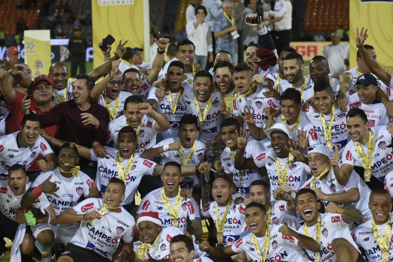 Junior se consagró campeón en el fútbol. 