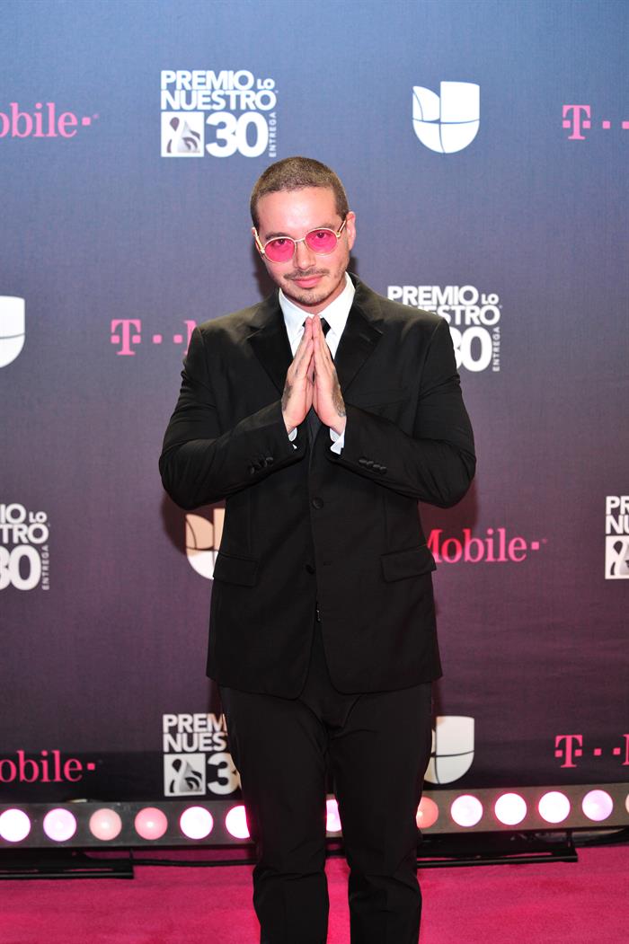 El cantante Colombia J Balvin.