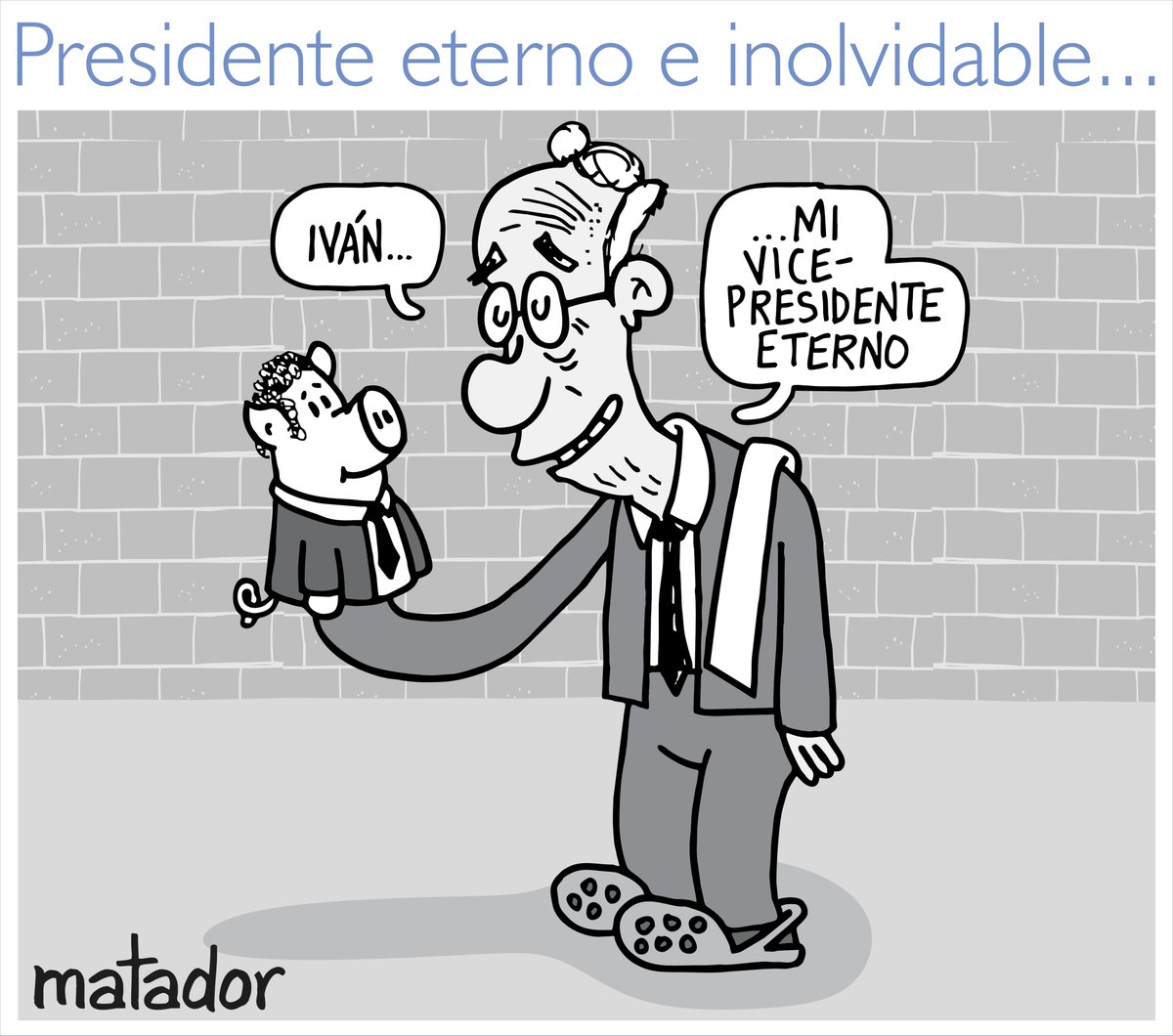 La última caricatura de 'Matador'. 