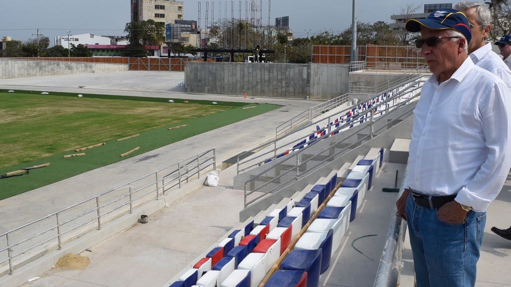 Presidente del Comité Olímpico Colombiano  Baltazar Medina