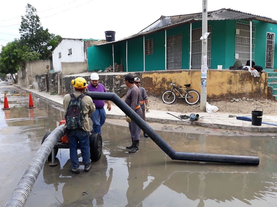 Sitio donde se produjo la emergencia,