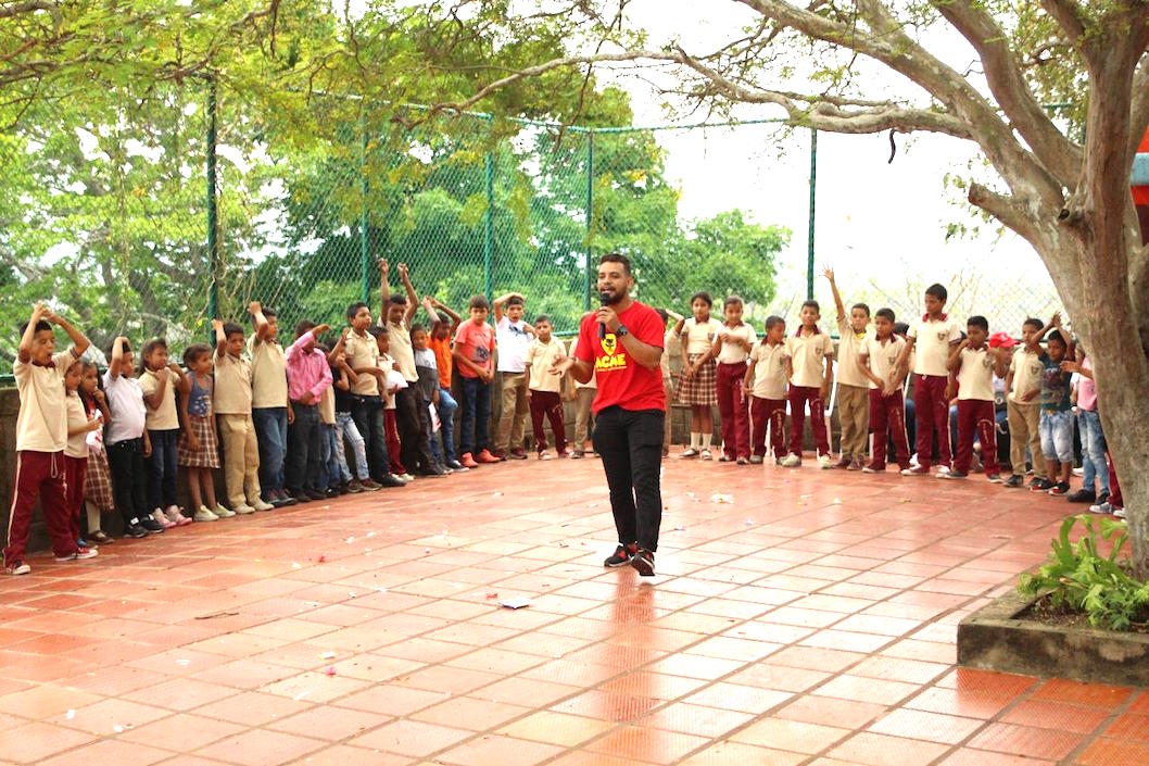 Animación y participación de los niños.