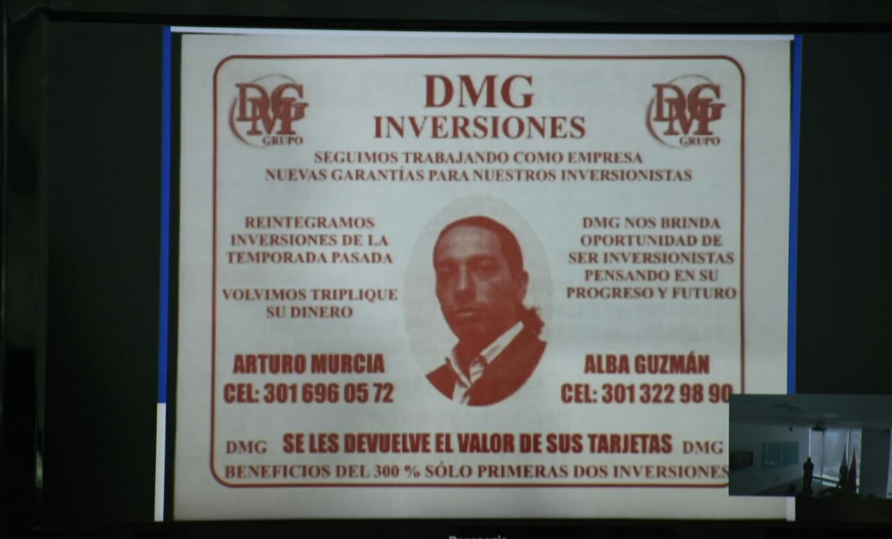 Jairo Cassiani El volante completo de la pirámide DMG que está siendo entregado en Bogotá.