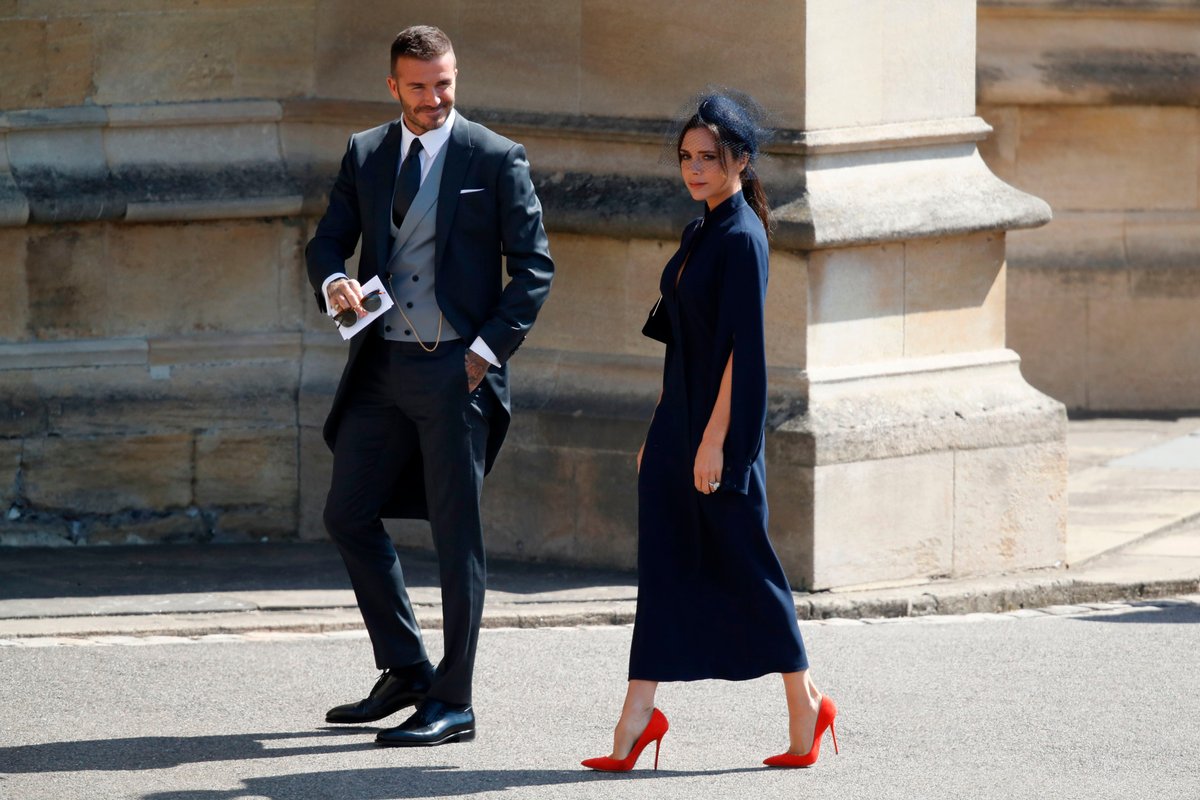 David y Victoria Beckham.