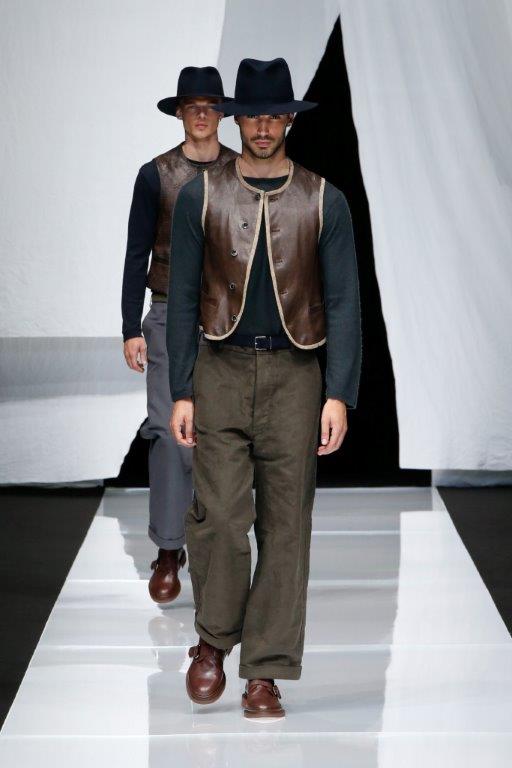 Pasarela primavera/verano 2019 de Giorgio Armani.