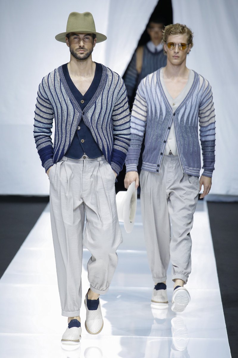 Pasarela primavera/verano 2019 de Giorgio Armani.