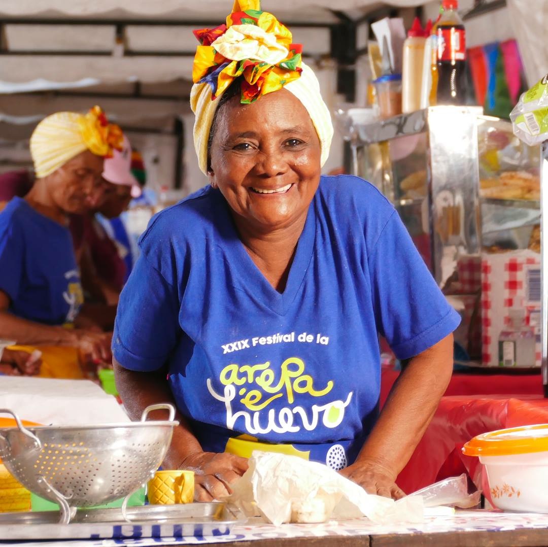 Luz Yaneth Montero, ganadora en Arepa Tradicional.