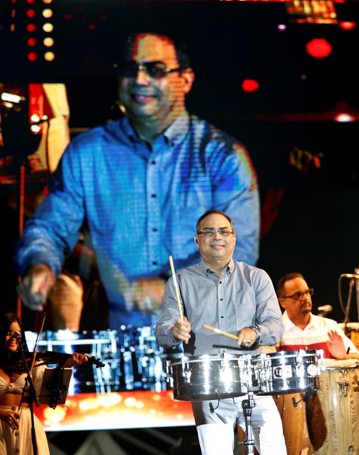 El cantante puertorriqueño Gilberto Santa Rosa.