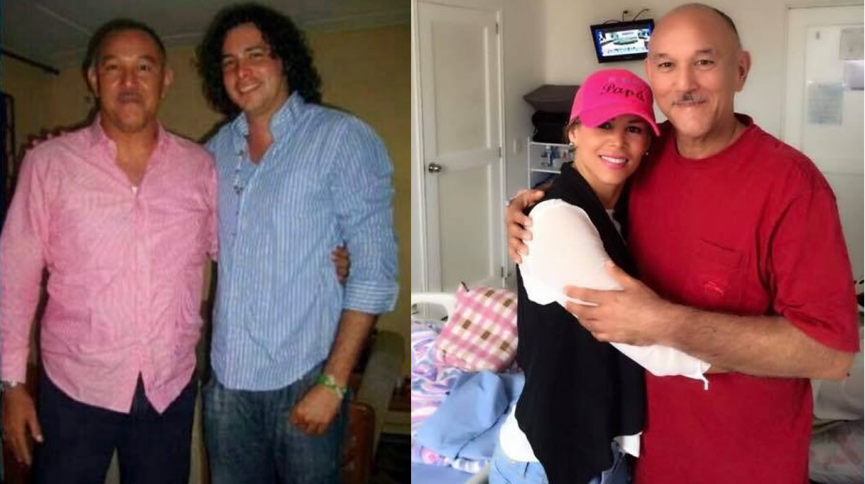 Carlos De la Torre con sus hijos.