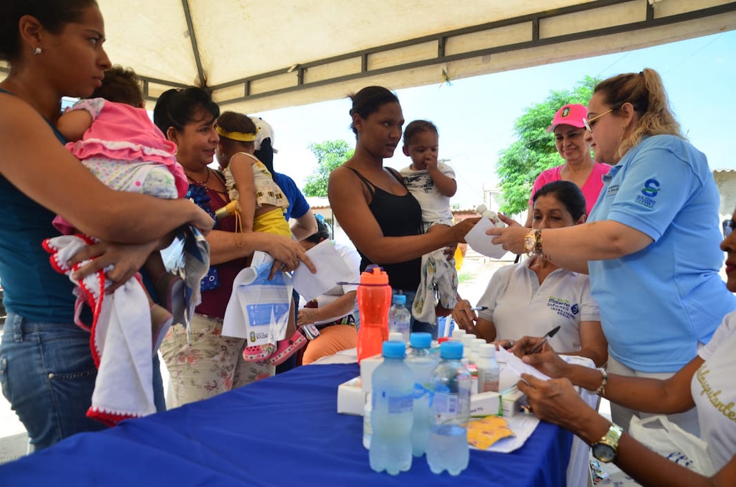 Durante el aniversario también se realizó una jornada de salud.