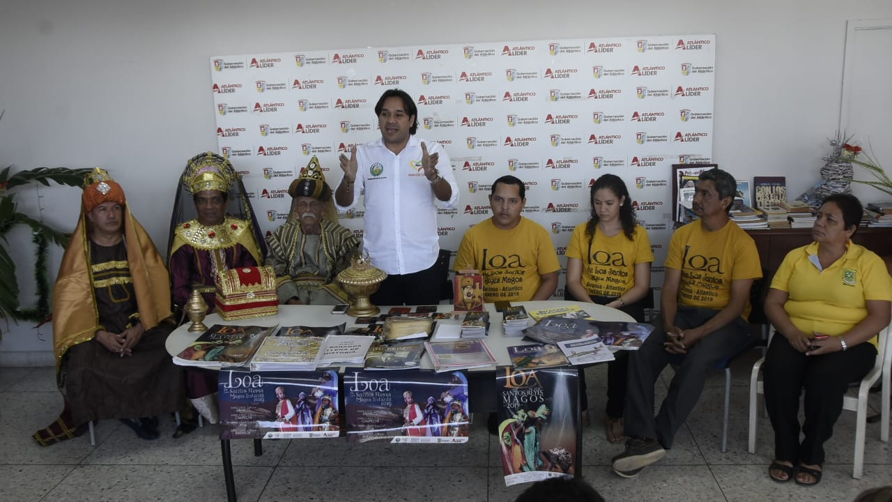 El alcalde de Baranoa, Lázaro Escalante.