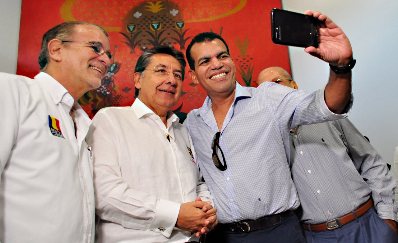 Momento para una selfie