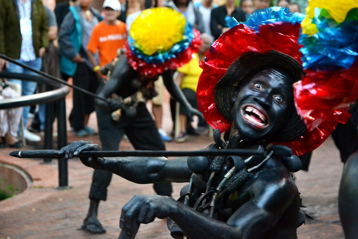 Muestra del grupo Cimarrones de Bolívar.