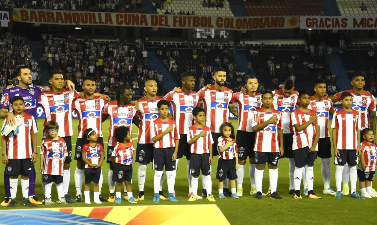 Nómina inicialista de Junior.