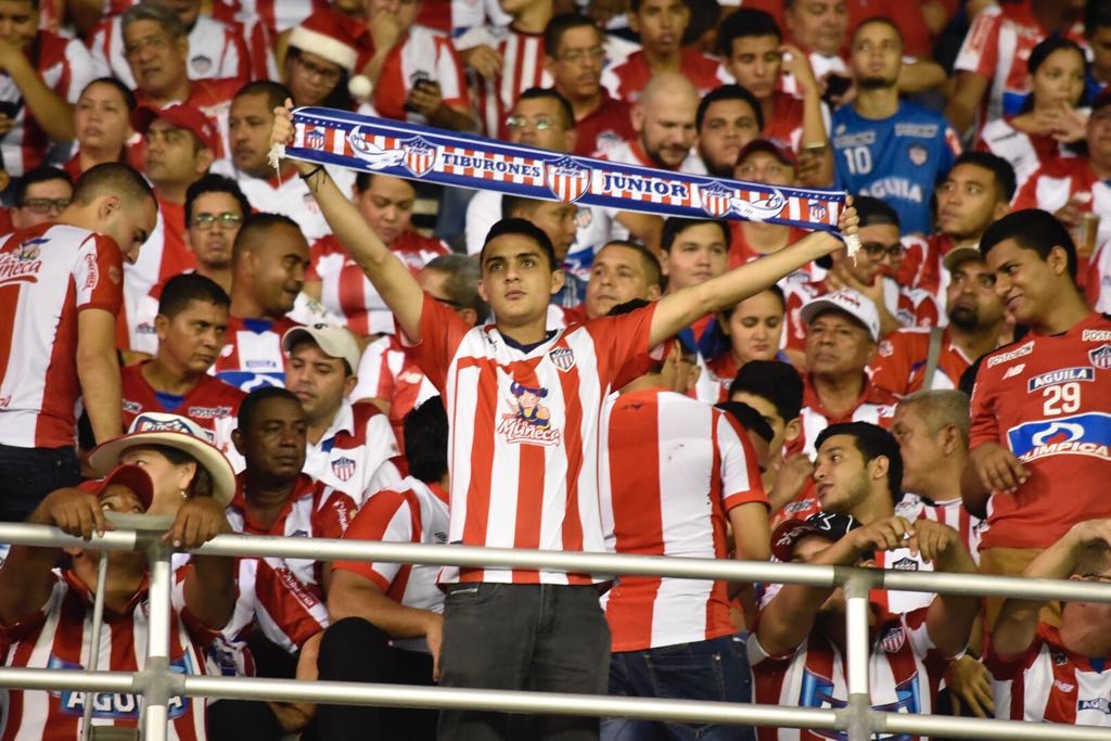 La ilusión juniorista en las tribunas.
