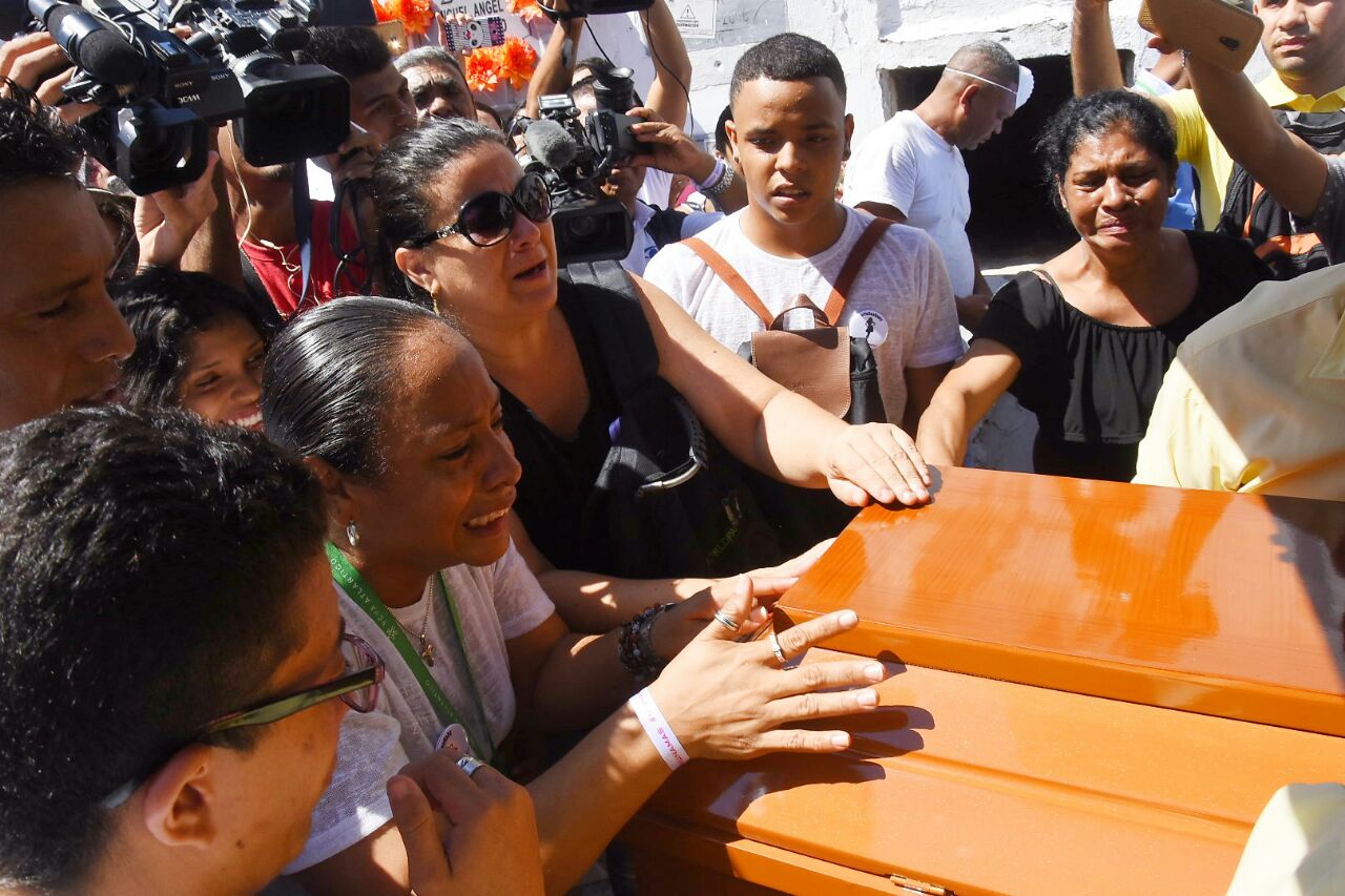 El dolor de una madre.