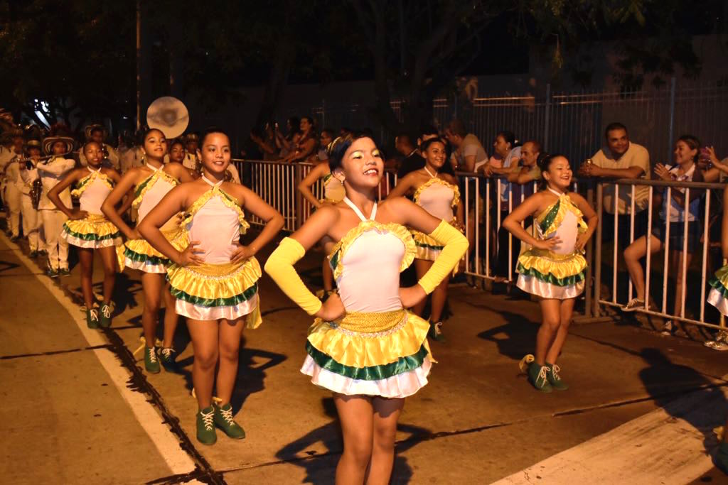 La banda musical de Puerto Colombia también presente.