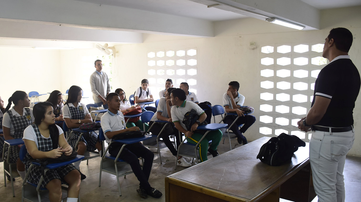 El ala izquierda de la edificación fue habilitada para los alumnos del Codeba.