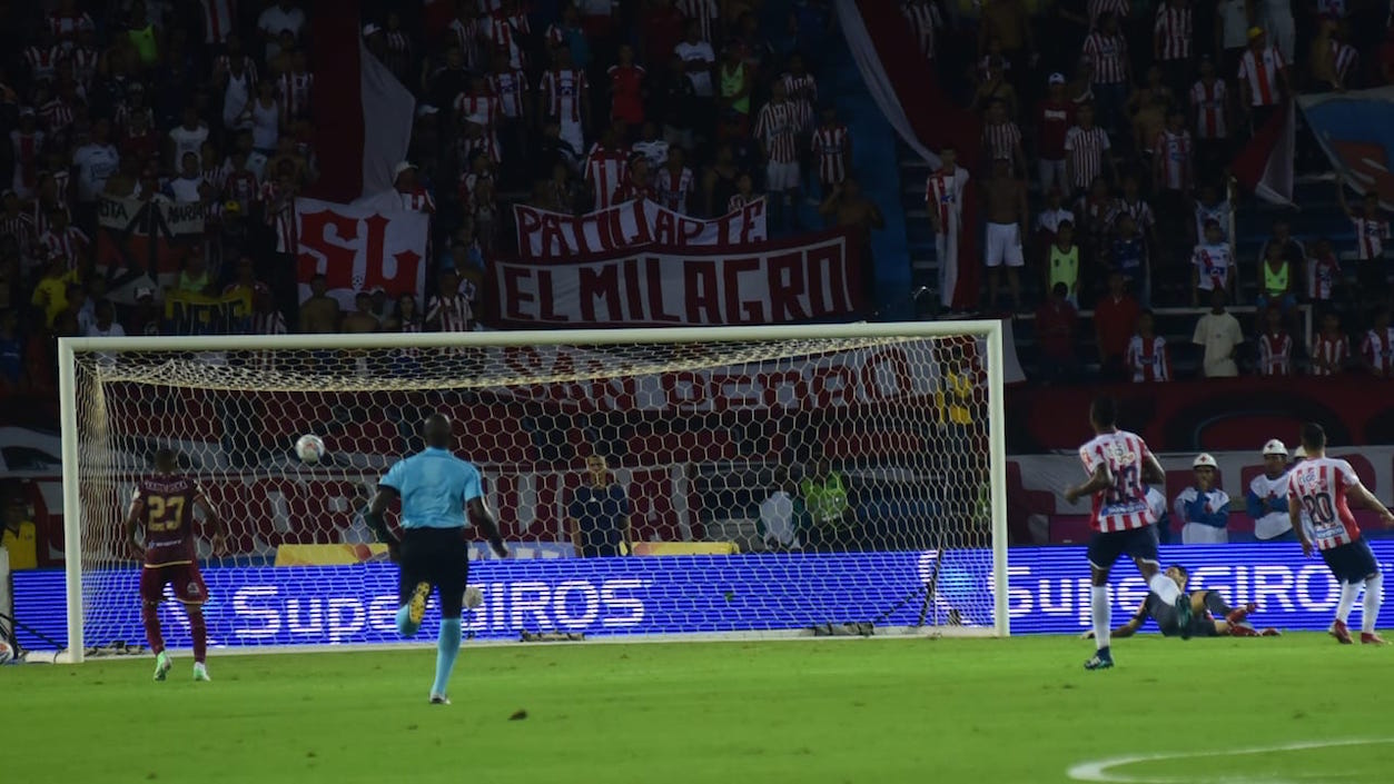 Tercer gol del Tolima por parte de Marco Pérez.