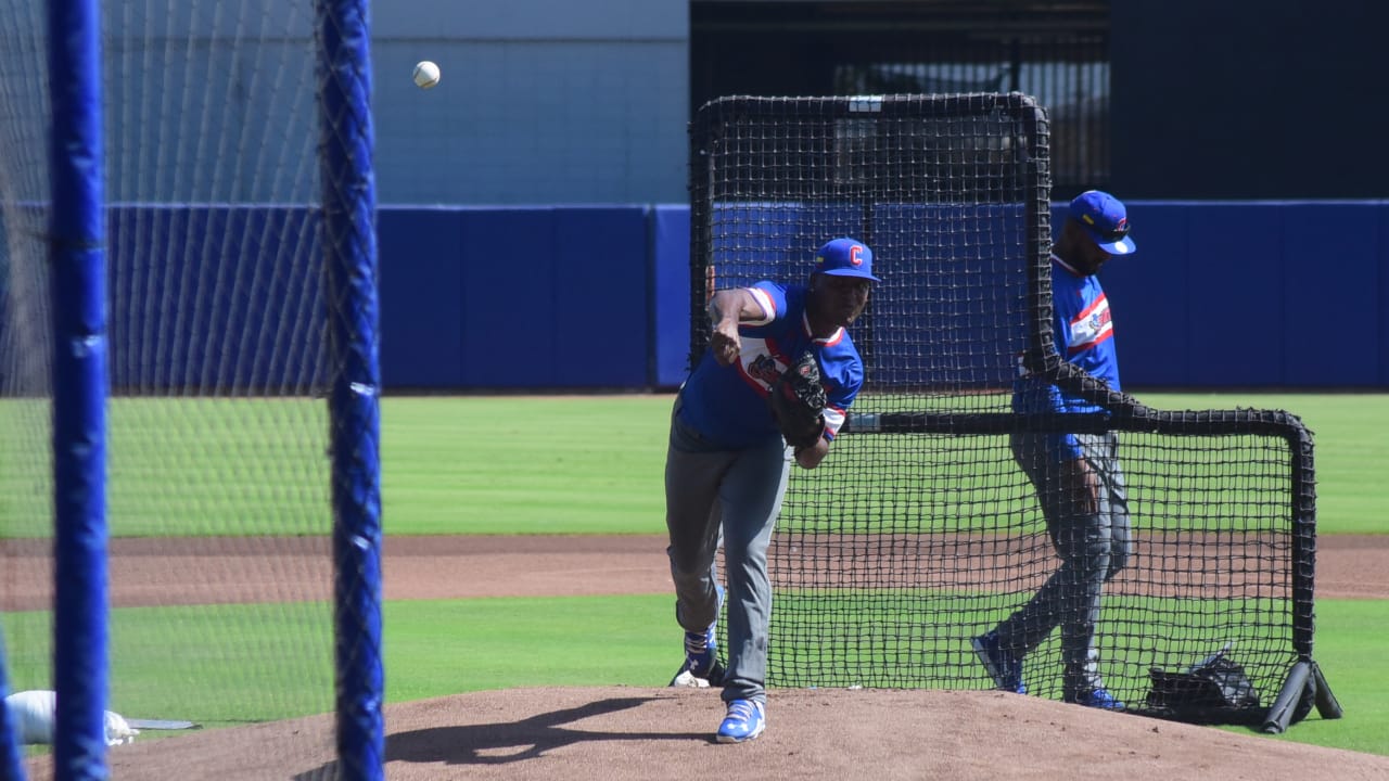 Entrenamiento de la Selección Colombia de Béisbol sub-23.