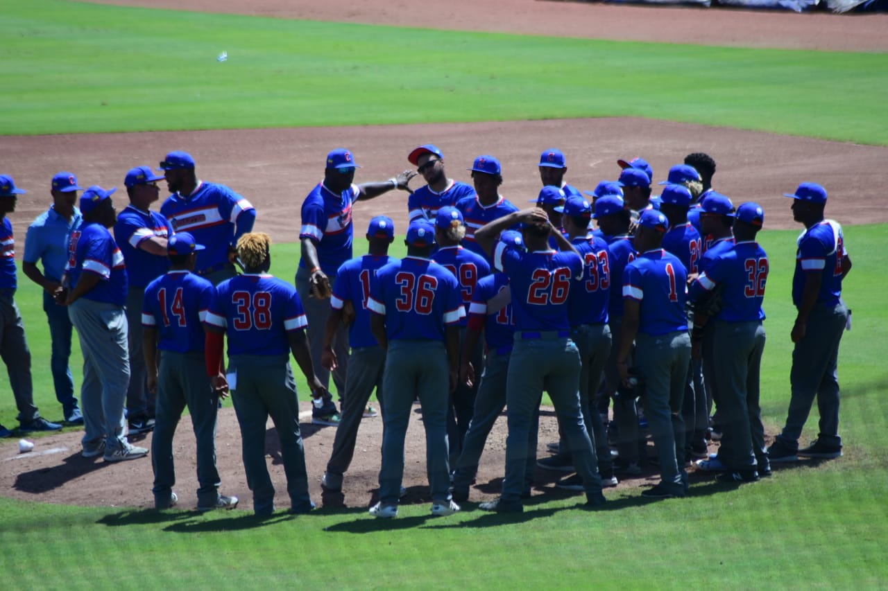Entrenamiento de la Selección Colombia de Béisbol sub-23.