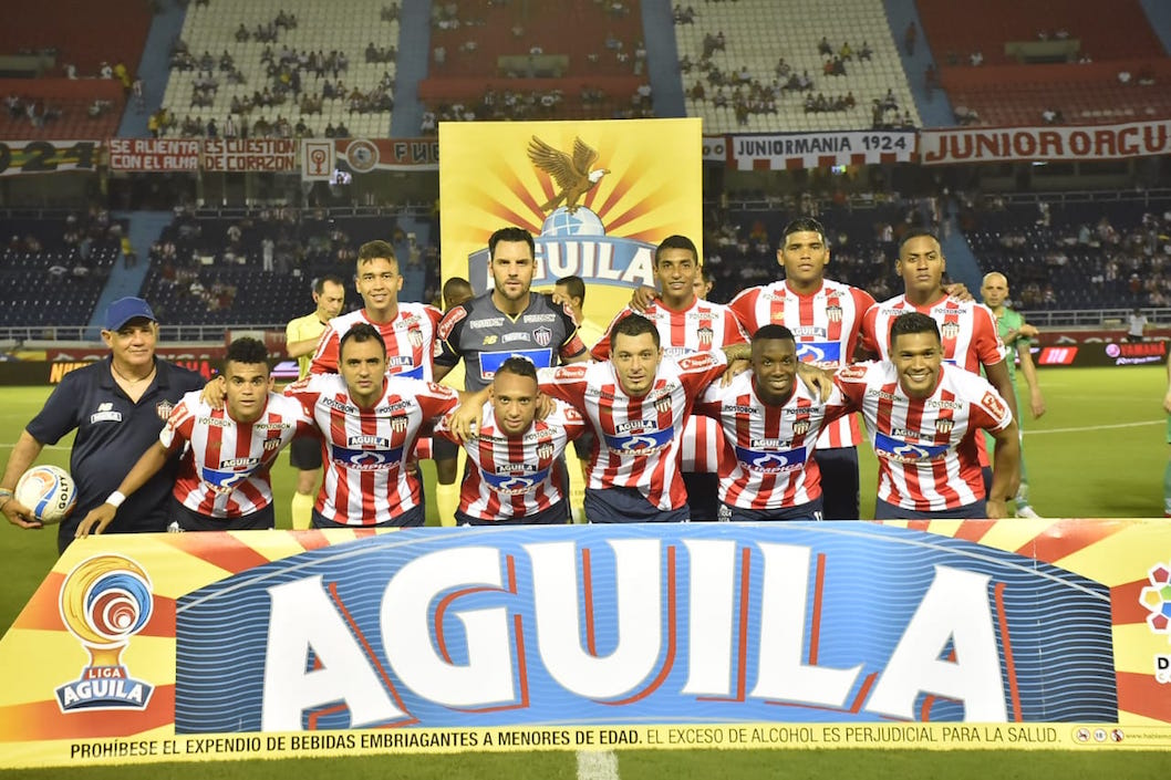 Nómina inicialista del Junior.