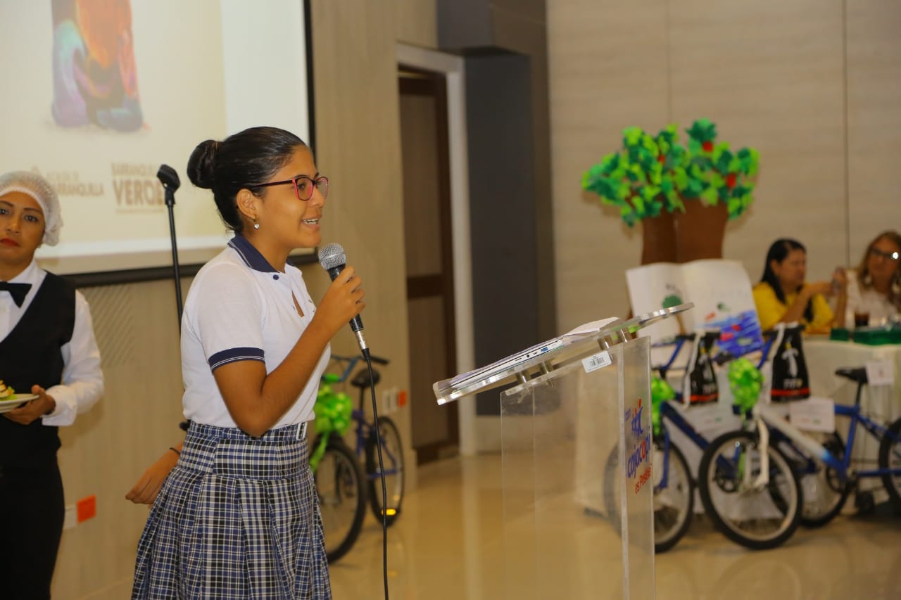 Ganadores del Cuento Ambiental Barranquilla Verde.