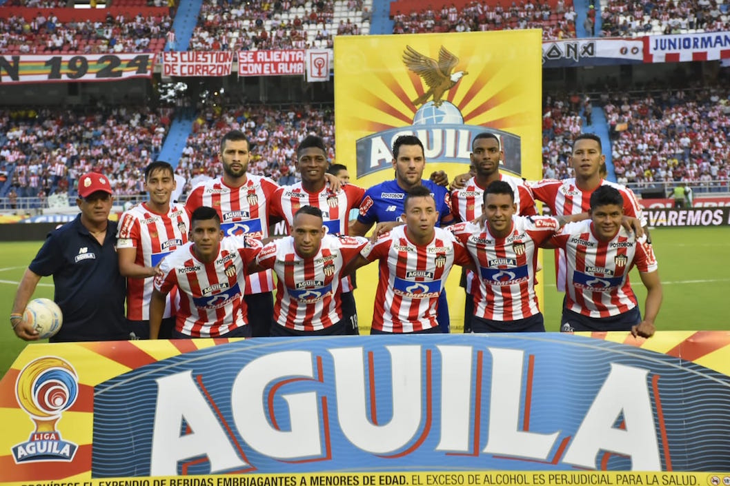 Titular del Junior ante el América.