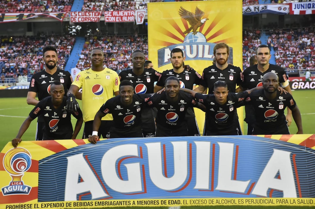 Nómina inicialista del América de Cali.