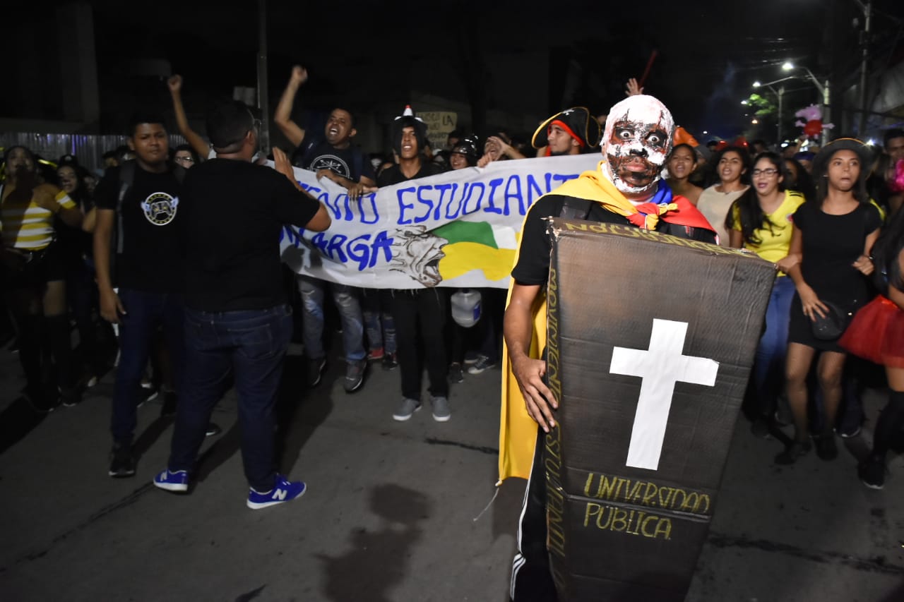 Marcha zombies de la Universidad del Atlántico.