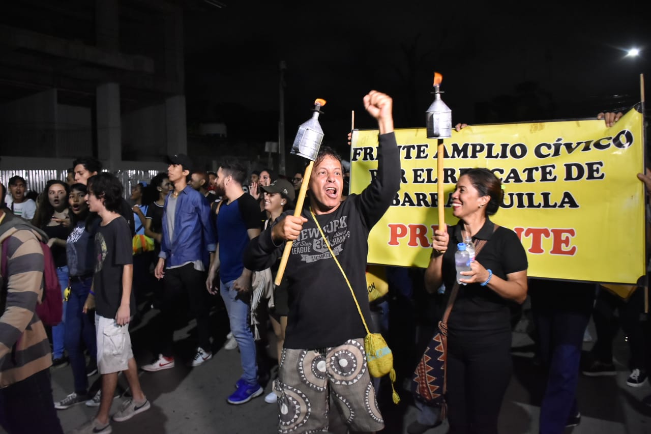 Marcha zombies de la Universidad del Atlántico.
