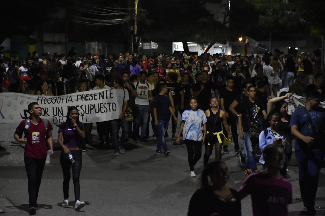 Marcha zombies de la Universidad del Atlántico.