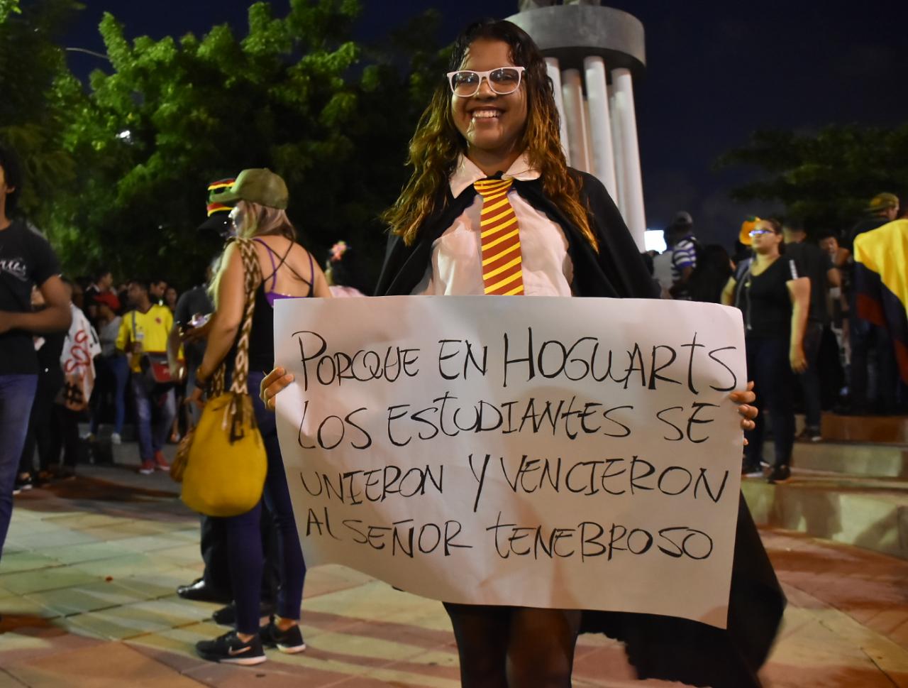 Marcha zombies de la Universidad del Atlántico.