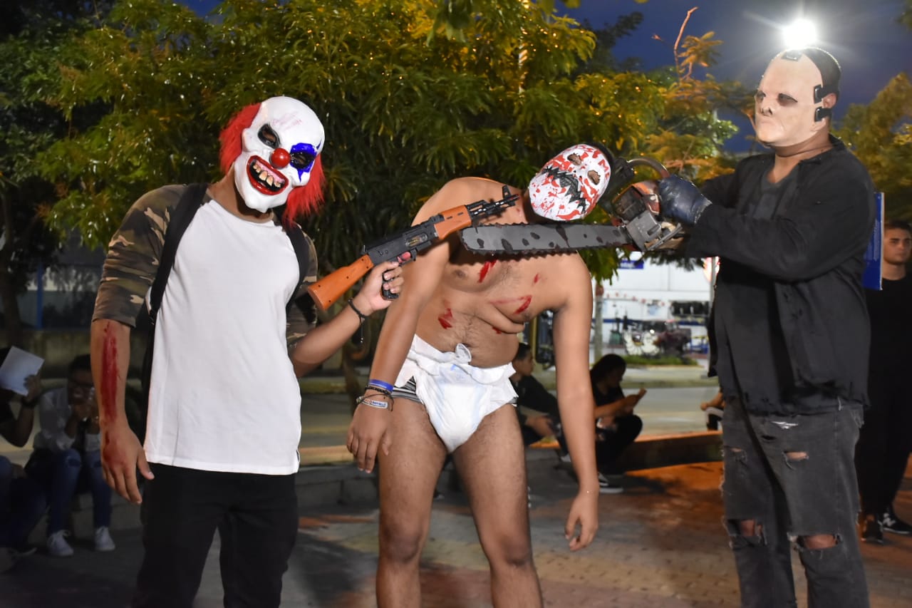Marcha zombies de la Universidad del Atlántico.