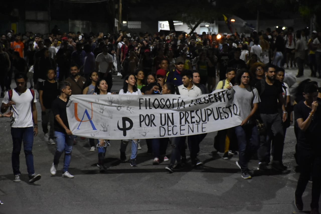 Marcha zombies de la Universidad del Atlántico.